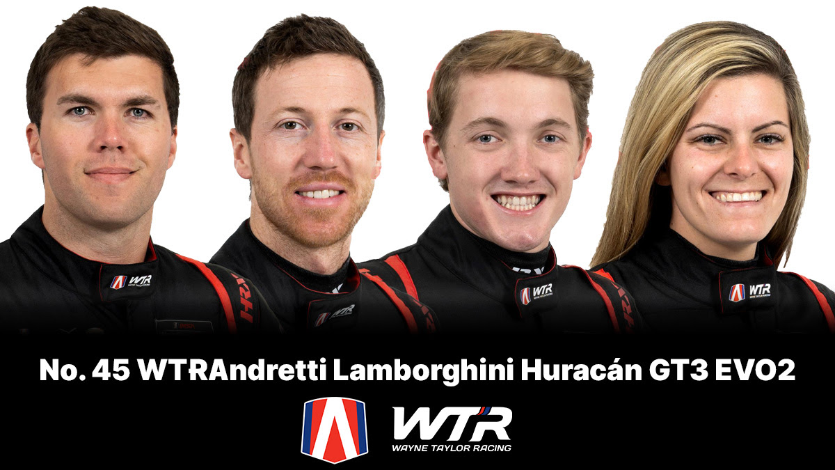 WTRAndretti Lamborghini Huracán GT3 EVO2 Team Ready for 2024 IMSA WeatherTech SportsCar Championship GTD Class Debut