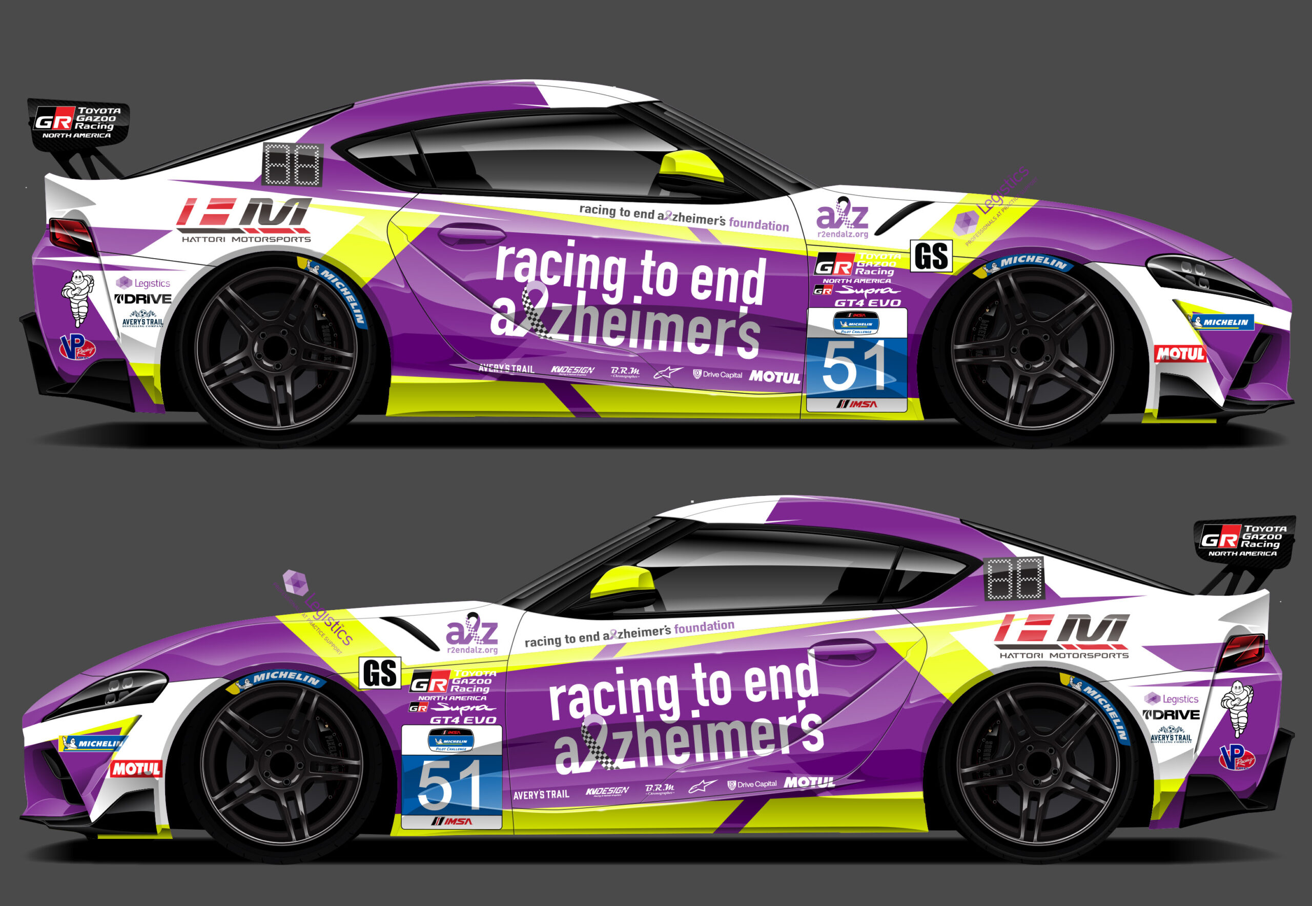 Racing to End Alzheimer’s to contest Michelin Pilot Challenge event at Daytona
