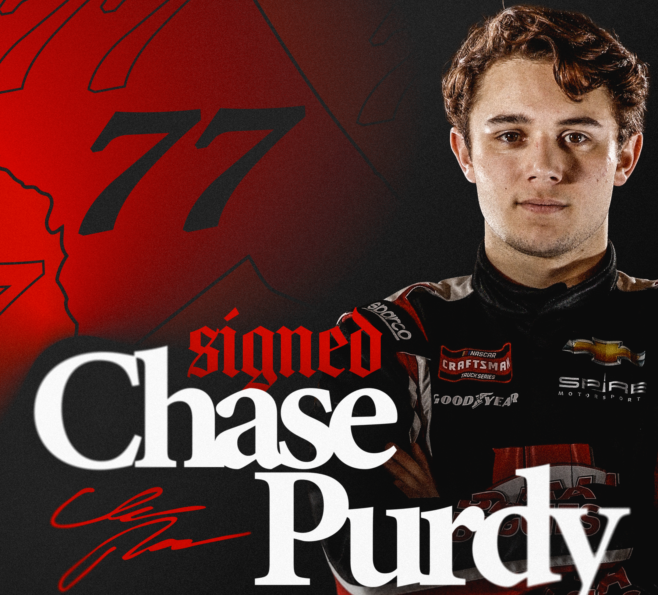 Spire Motorsports Inks Chase Purdy for 2024 NCTS Championship Run