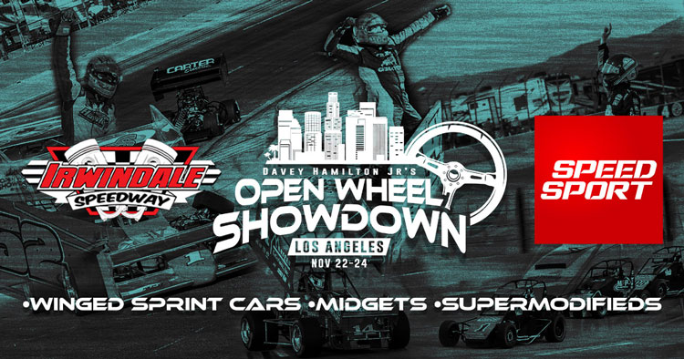 OPEN WHEEL SHOWDOWN UNVEILS NEW DATE AND VENUE FOR 2024, HEADING FOR IRWINDALE SPEEDWAY