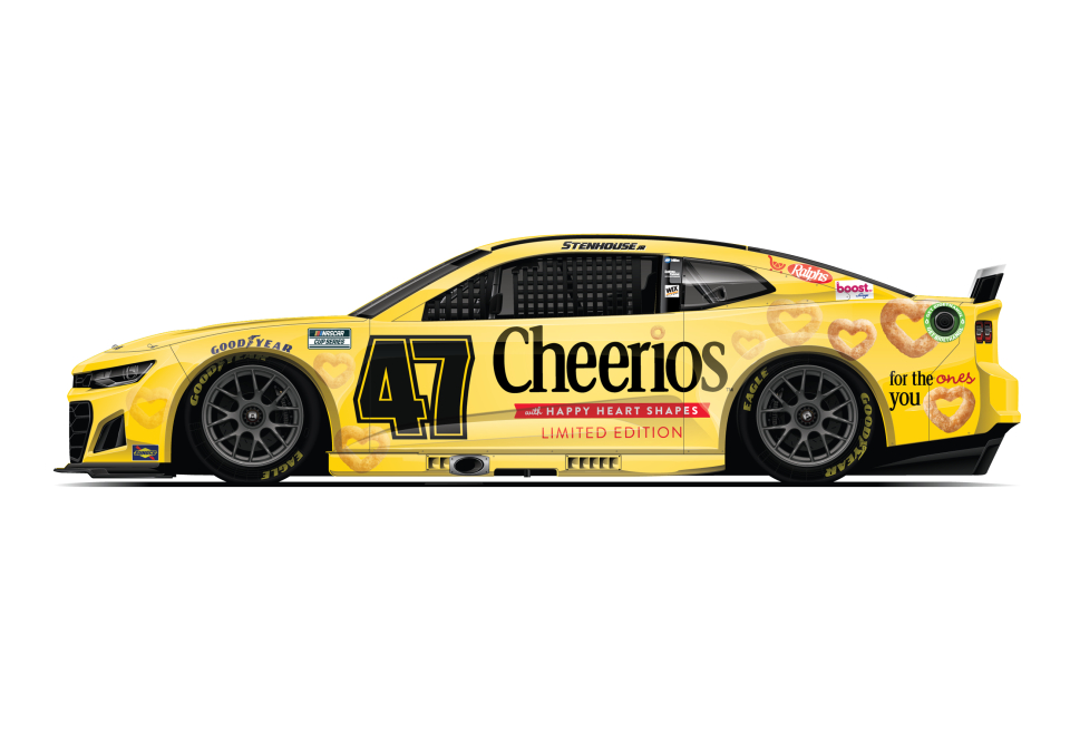 As NASCAR Season Starts, General Mills Announces No. 47 Co-Sponsor Lineup  in No. 47 Kroger Racing Program –