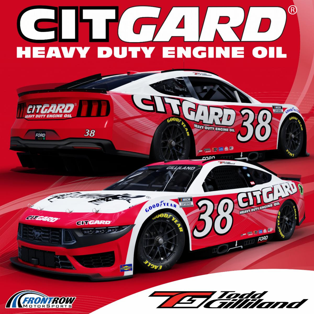 CITGARD®, Front Row Motorsports Reunites to Partner with Gilliland