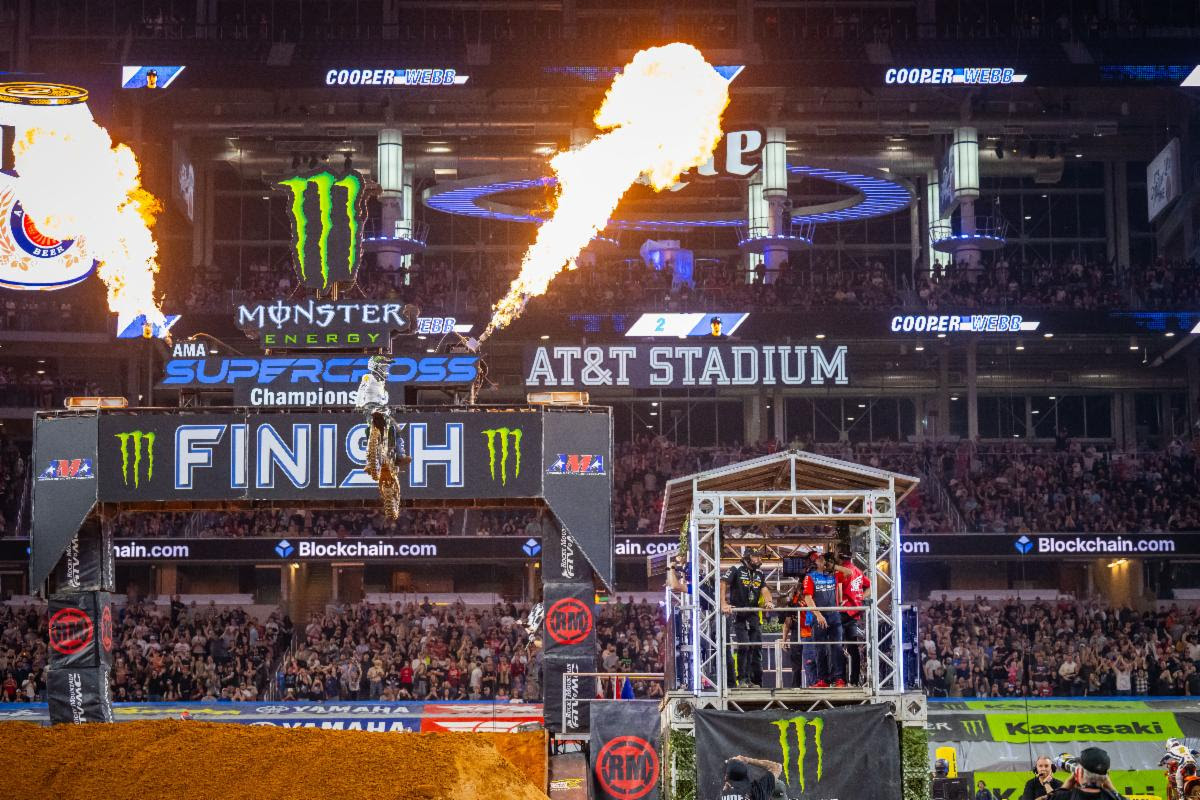 Cooper Webb Wins Arlington Supercross, Extends Dallas-Area All-Time Win Record