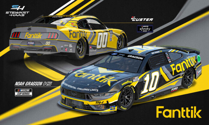 Fanttik Partners With Stewart-Haas in NASCAR
