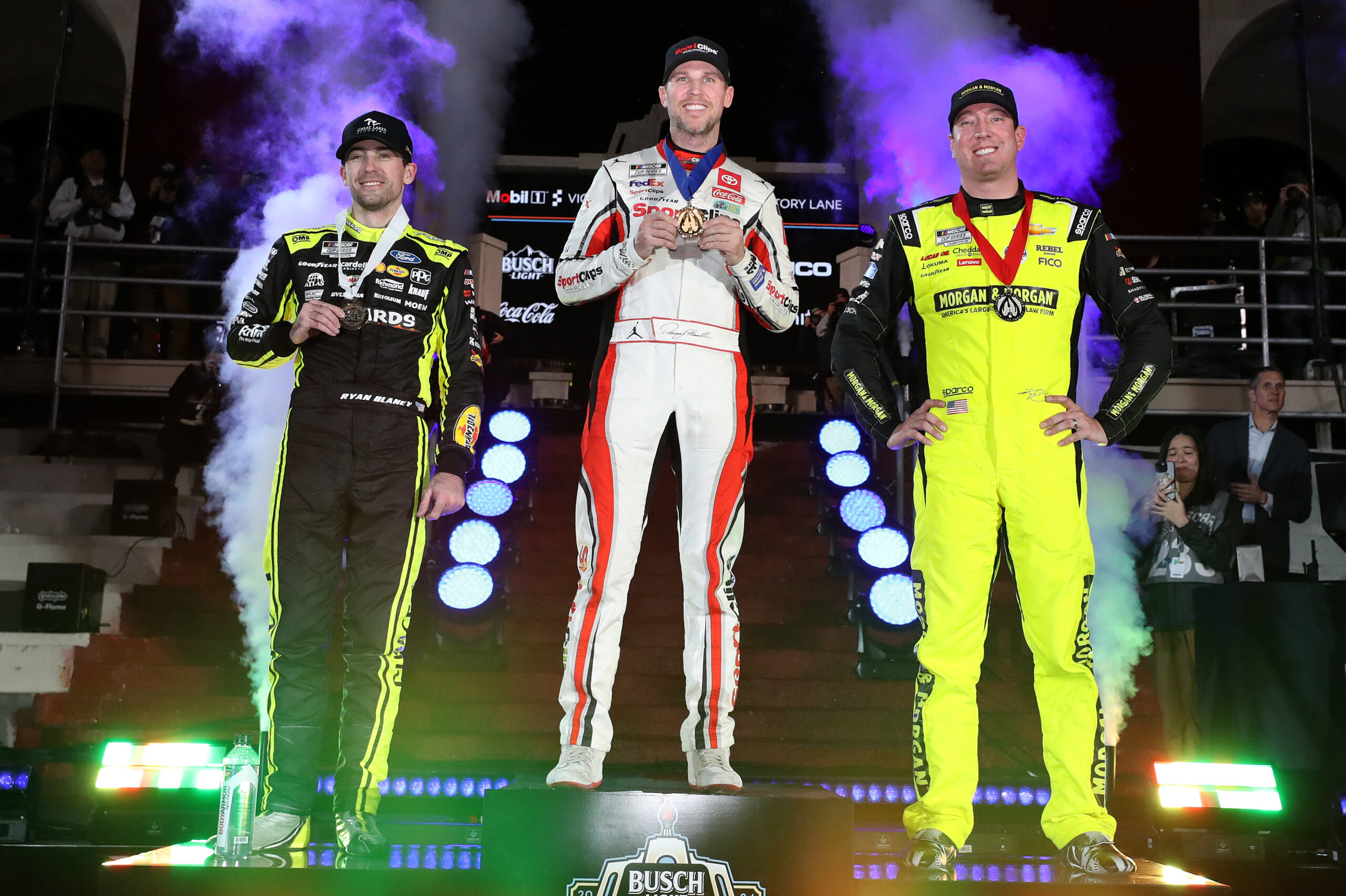 Hamlin reigns supreme with fourth Busch Light Clash victory, first at The Coliseum