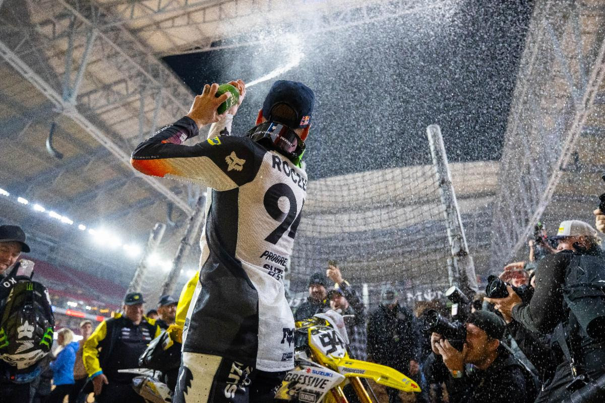Ken Roczen Captures Glendale Supercross Victory