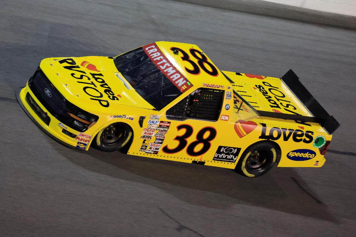 Layne Riggs Makes Truck Series Debut at Daytona