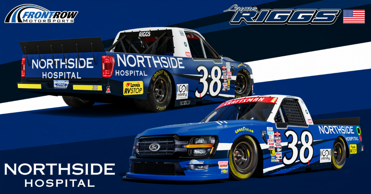 Northside Hospital Makes NASCAR Debut with Front Row Motorsports