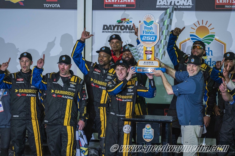Nick Sanchez scores first Truck career victory at Daytona amid dramatic overtime shootout