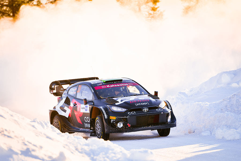 TOYOTA GAZOO Racing takes on WRC’s snow spectacular
