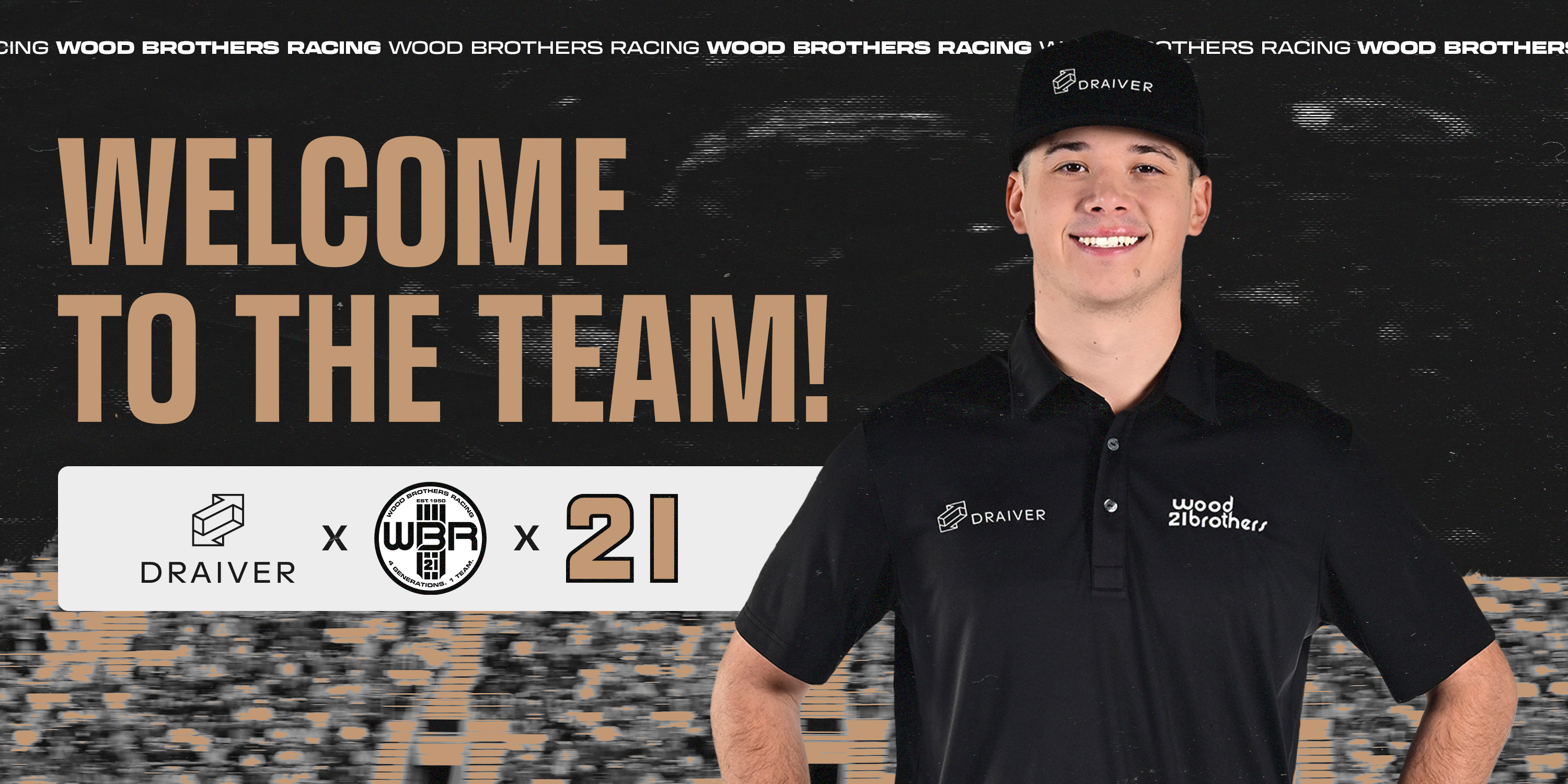 Wood Brothers Racing, Draiver Partner for 2024 Season