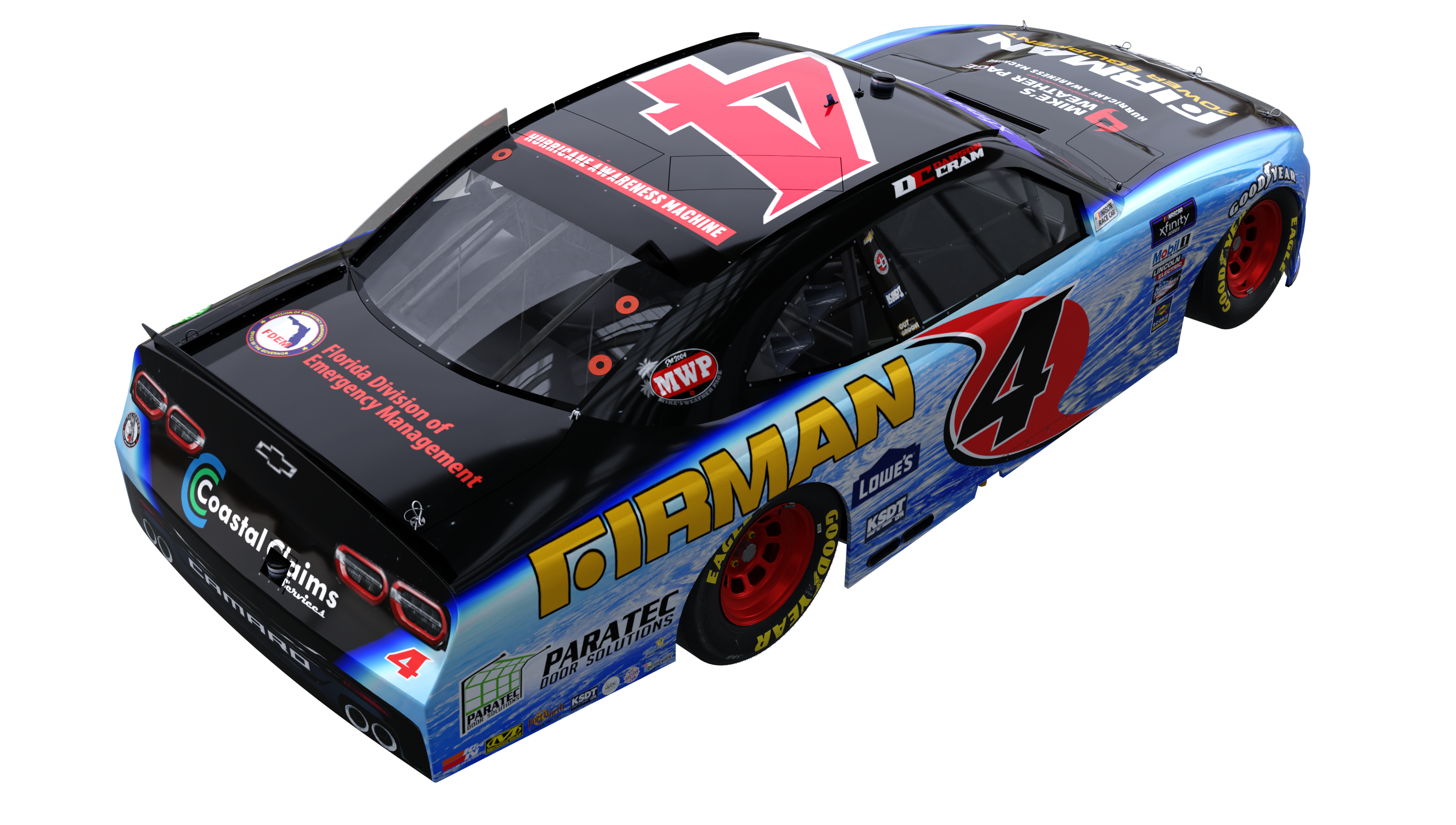 The Mike’s Weather Page Hurricane Awareness Machine powered by Firman Power Equipment Returns to Daytona International Speedway