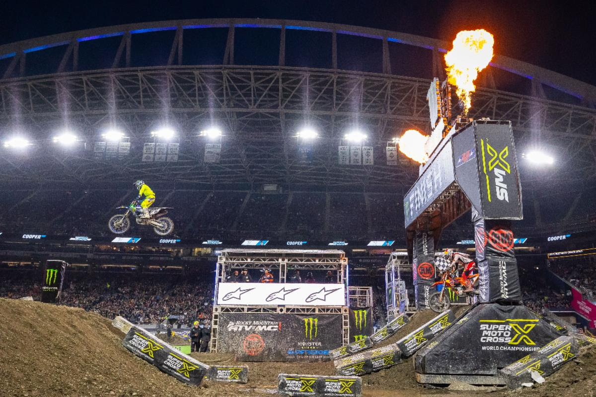 Cooper Webb Wins Seattle Supercross in Closest Finish of the Year