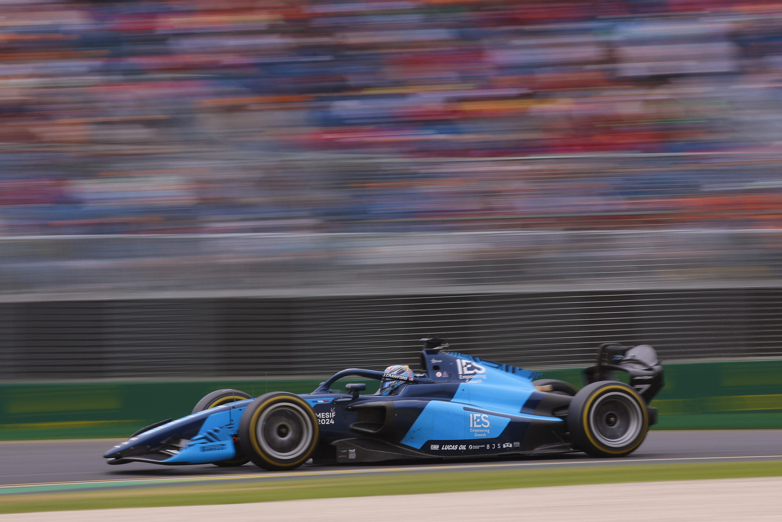 Perseverance pays, Crawford scores two top-10 finishes in Australia after rough start to F2 weekend