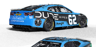 DUDE Wipes to Partner with Beard Motorsports for GEICO 500 at Talladega