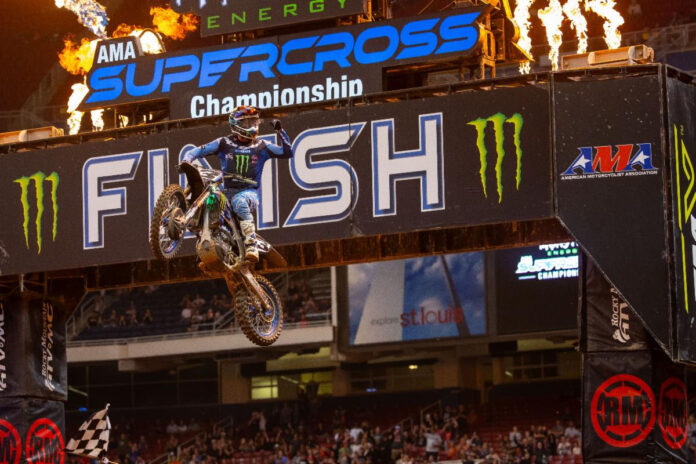 Eli Tomac Makes Historic Return to Top Step of the Podium in St. Louis
