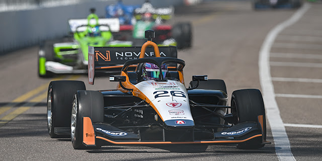 Foster Gets Jump by Pacing First Practice at St. Petersburg