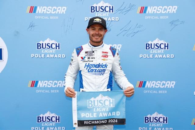 CHEVROLET NCS AT RICHMOND 1: Larson Leads Chevrolet to Top Four Sweep in Qualifying