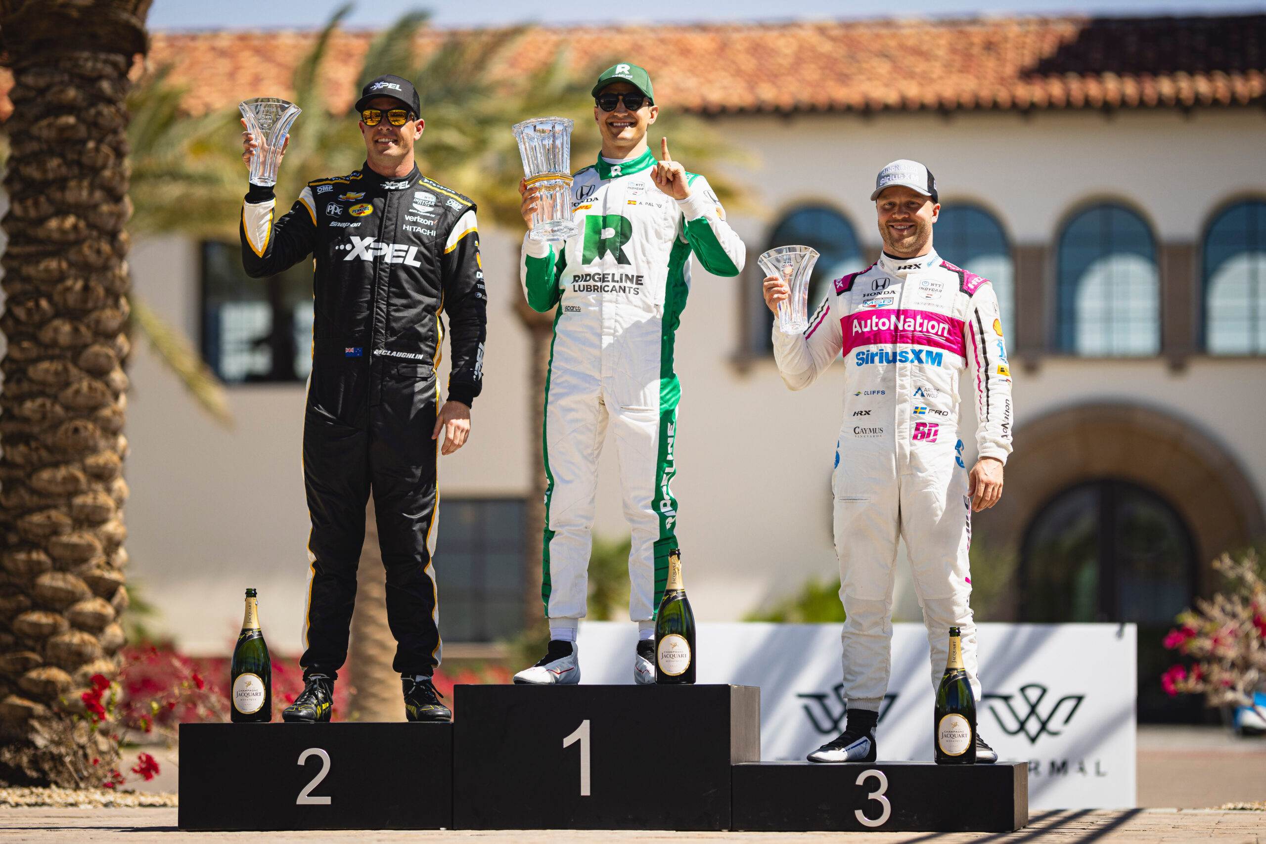 Meyer Shank Racing’s Rosenqvist Takes Third in INDYCAR Exhibition Race in Thermal