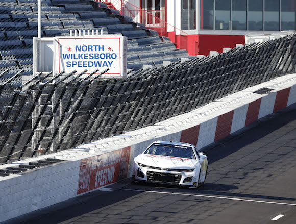 NASCAR Cup Series Drivers Participate in Goodyear Tire Test at North Wilkesboro Speedway