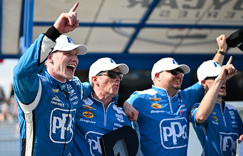 Newgarden Takes First Pole since 2022 at St. Petersburg