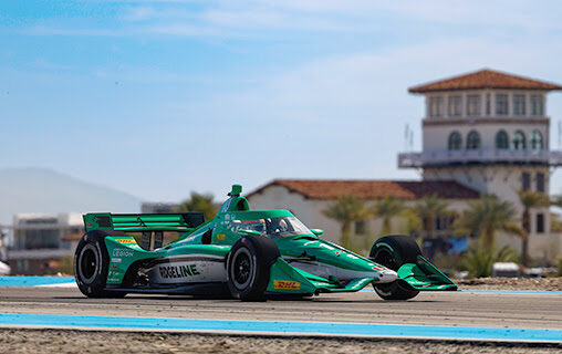 Palou Paces Both Sessions of Open Test Friday at Thermal