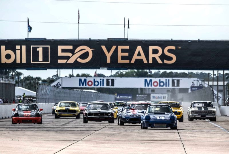 Porsche Pilots Todd Treffert, Thomas Gruber and Leh Keen Score Overall HSR Feature Race Wins Friday in Opening Day of 2024 Competition at the Spring Fling at Sebring International Raceway