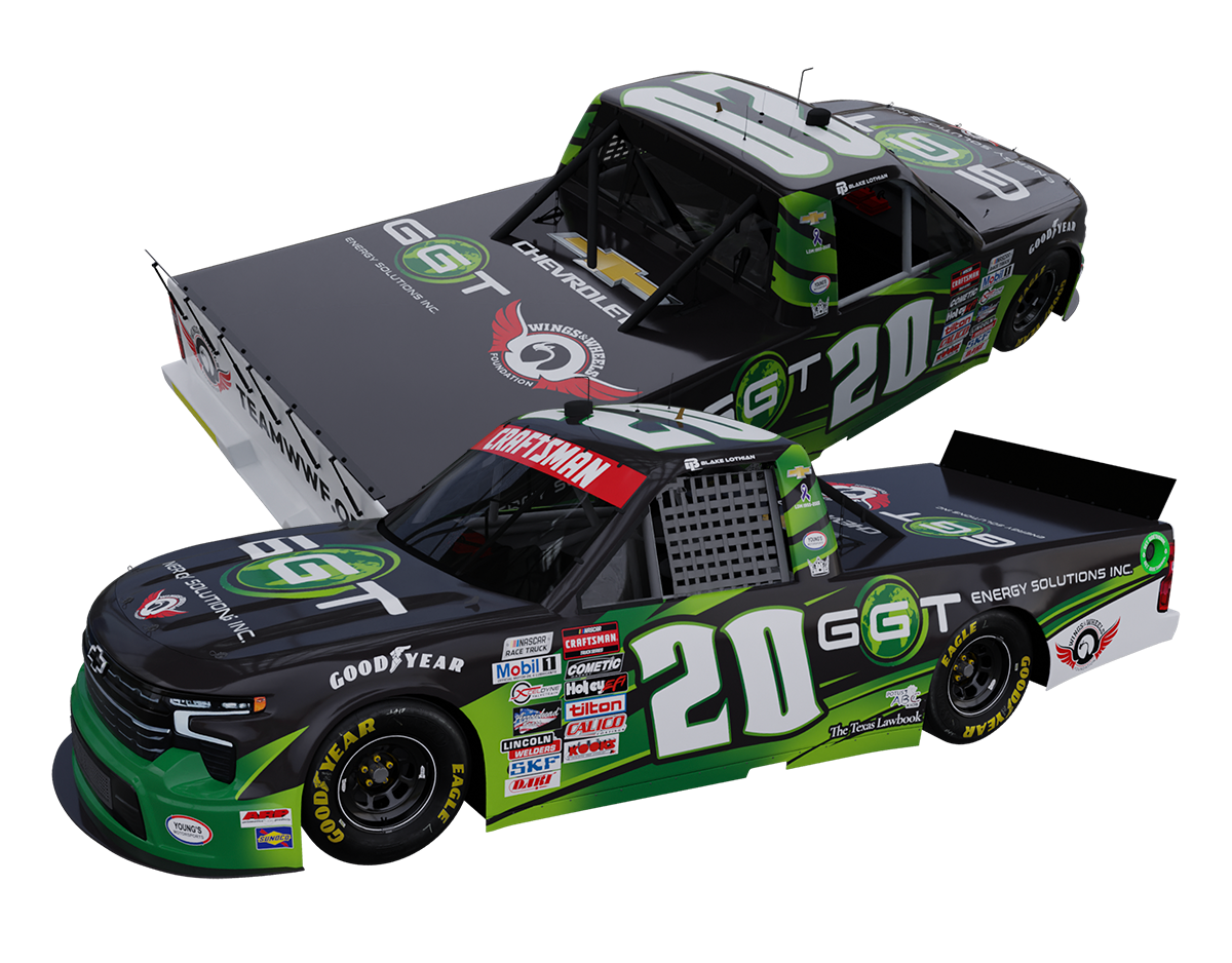 BLAKE LOTHIAN PARTNERS WITH GGT ENERGY SOLUTIONS FOR MARTINSVILLE TRUCK RACE