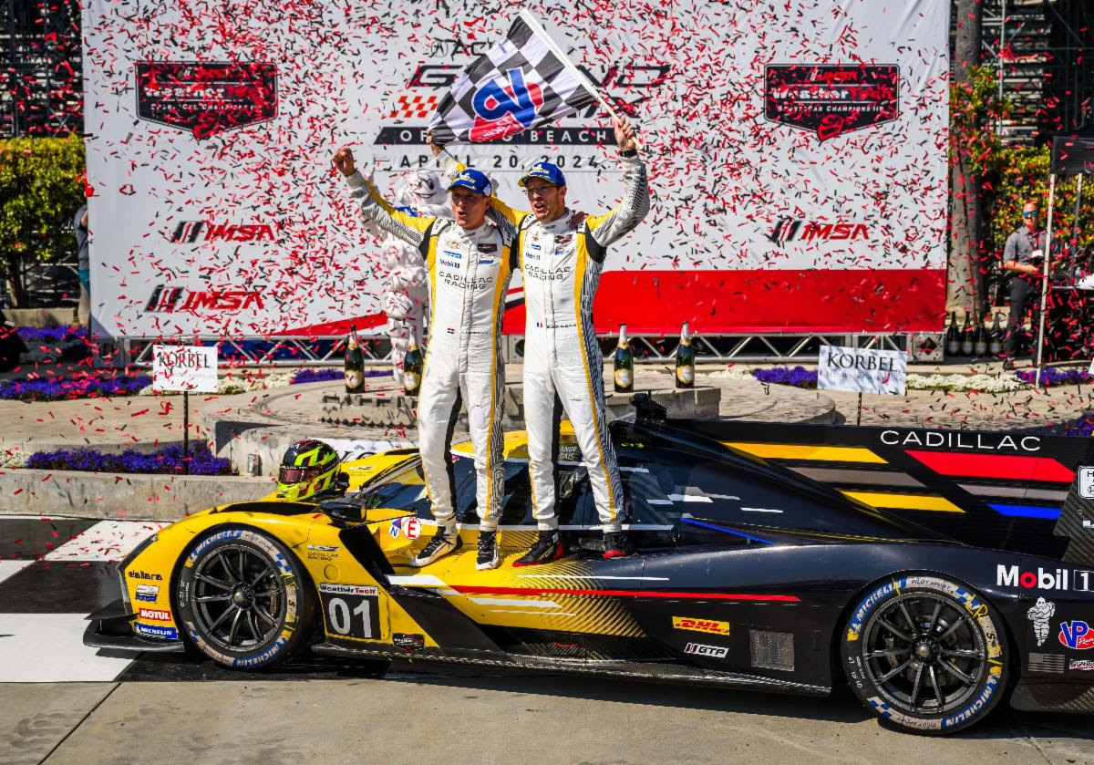 Cadillac Racing dominates at Long Beach