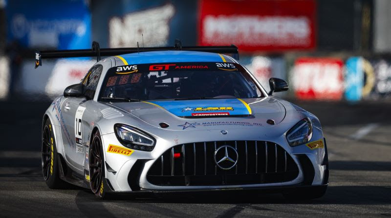 Dan Knox and Lone Star Racing Victorious Saturday in the GT America Sprint Race at the Grand Prix of Long Beach