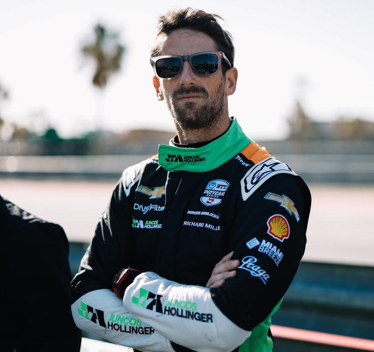 Grosjean to make 50th IndyCar career start at Barber Motorsports Park