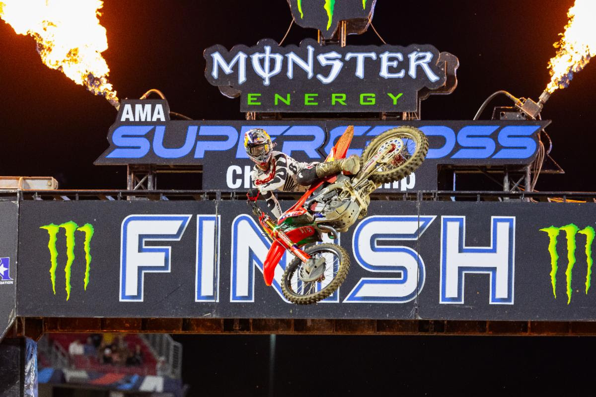 Jett Lawrence Wins Nashville Supercross, Re-Claims Sole Possession of Red Plate