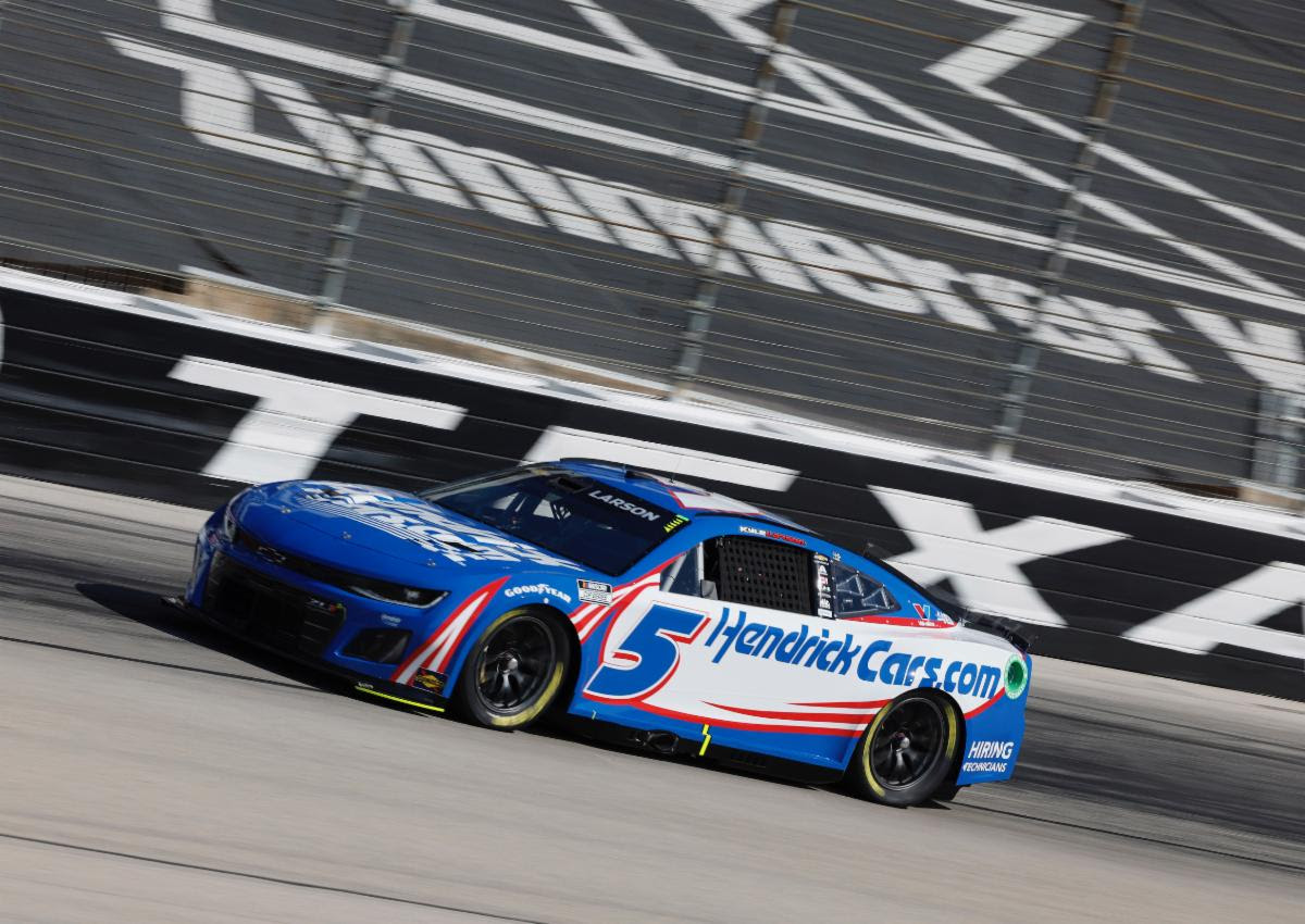 CHEVROLET NCS AT TEXAS: Larson Extends 2024 NASCAR Cup Series Pole Streak to Three-Straight
