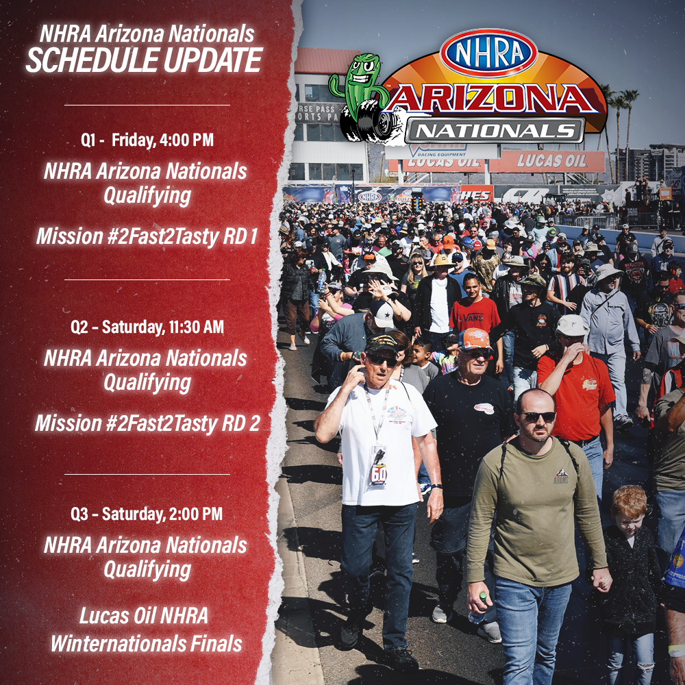 OP FUEL’S JUSTIN ASHLEY LOOKS FOR ANOTHER MULTI-WIN WEEKEND AT NHRA ARIZONA NATIONALS