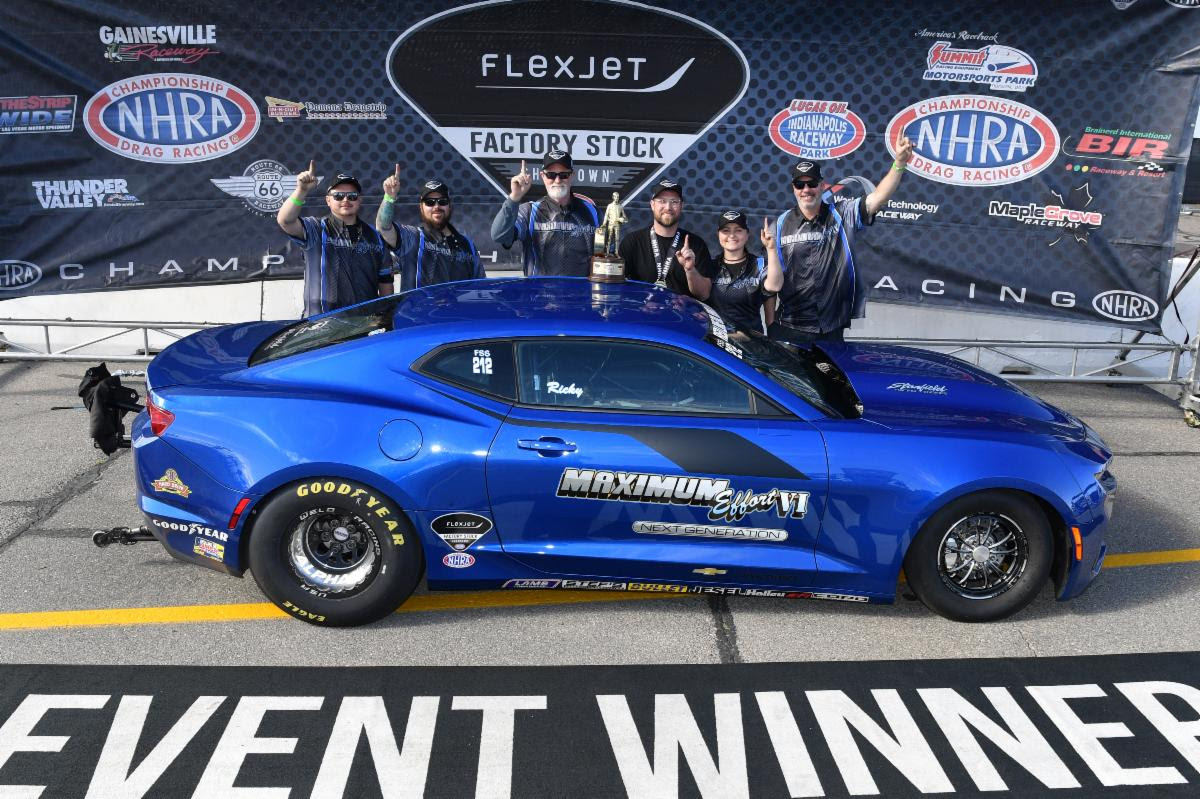 NHRA AT LAS VEGAS FOUR-WIDE: Team Chevy Race Report