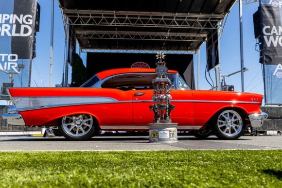 Stunning 1957 Chevy Bel Air Wins Walt Hollifield Best of Show At AutoFair Presented by Camping World