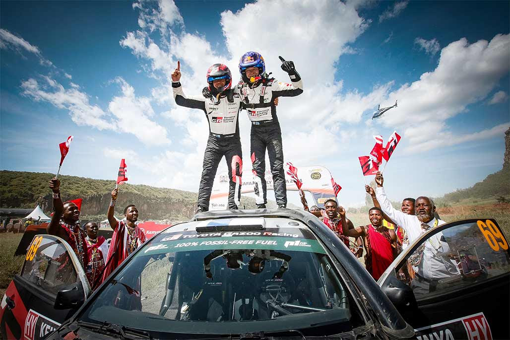 TOYOTA GAZOO Racing roars to fourth successive Safari triumph