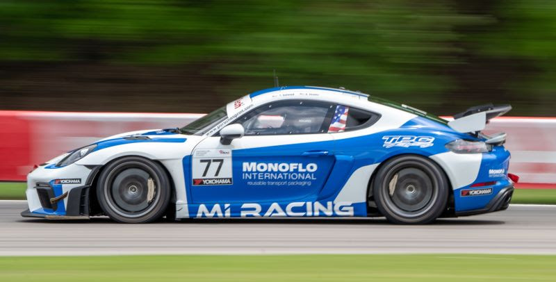 TPC Racing’s Chloe Chambers Scores Porsche Sprint Challenge Cayman Class Weekend Win Sweep