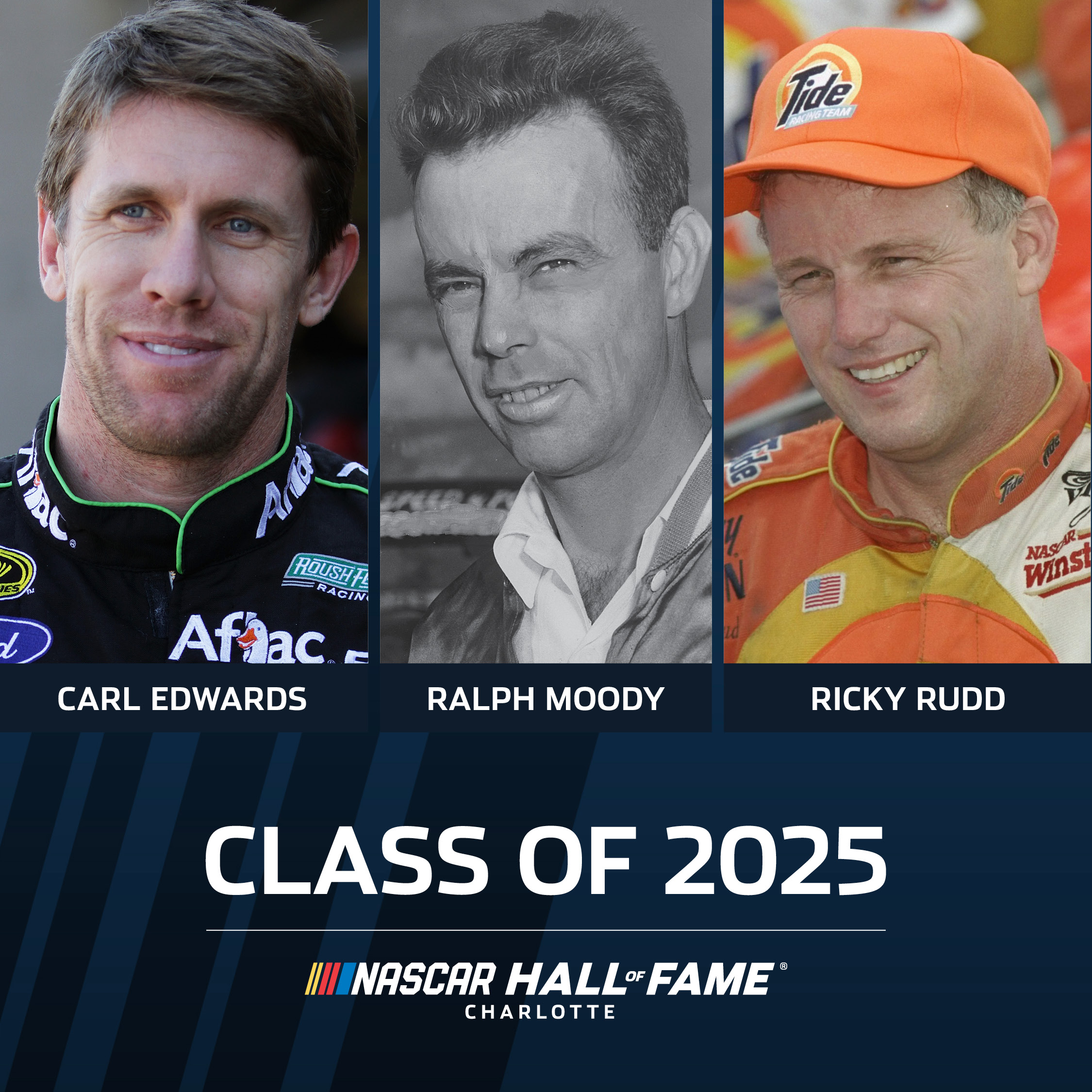 NASCAR Announces NASCAR Hall of Fame Class of 2025, Landmark Award