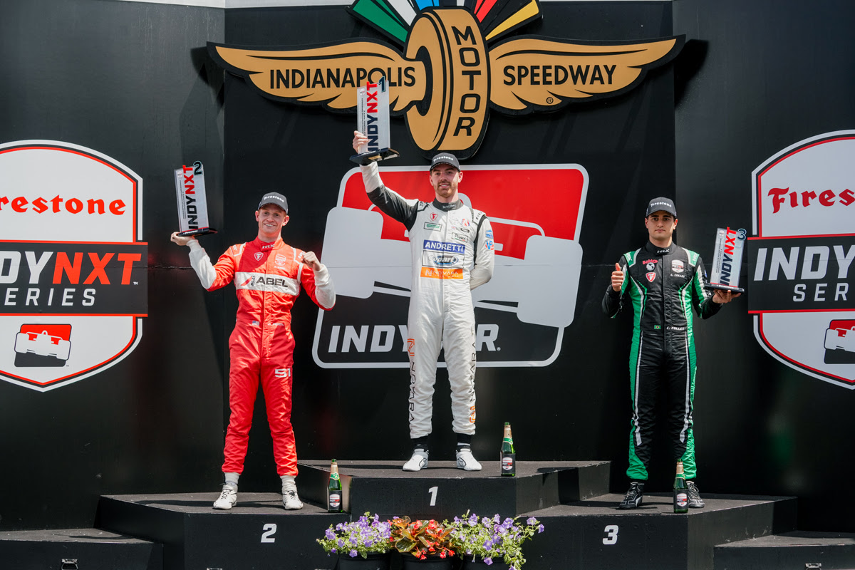 ABEL Motorsports scores INDY NXT podium at Indy to increase points lead