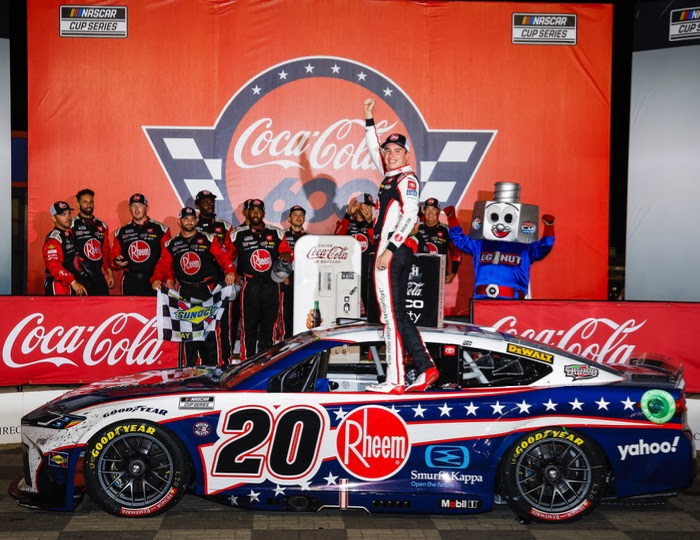 Ring It Up: Christopher Bell Captures His First Coca-Cola 600 Victory