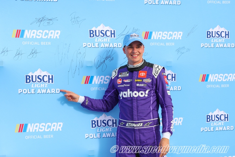 Christopher Bell is back on top after earning Busch Light Pole Award at Kansas