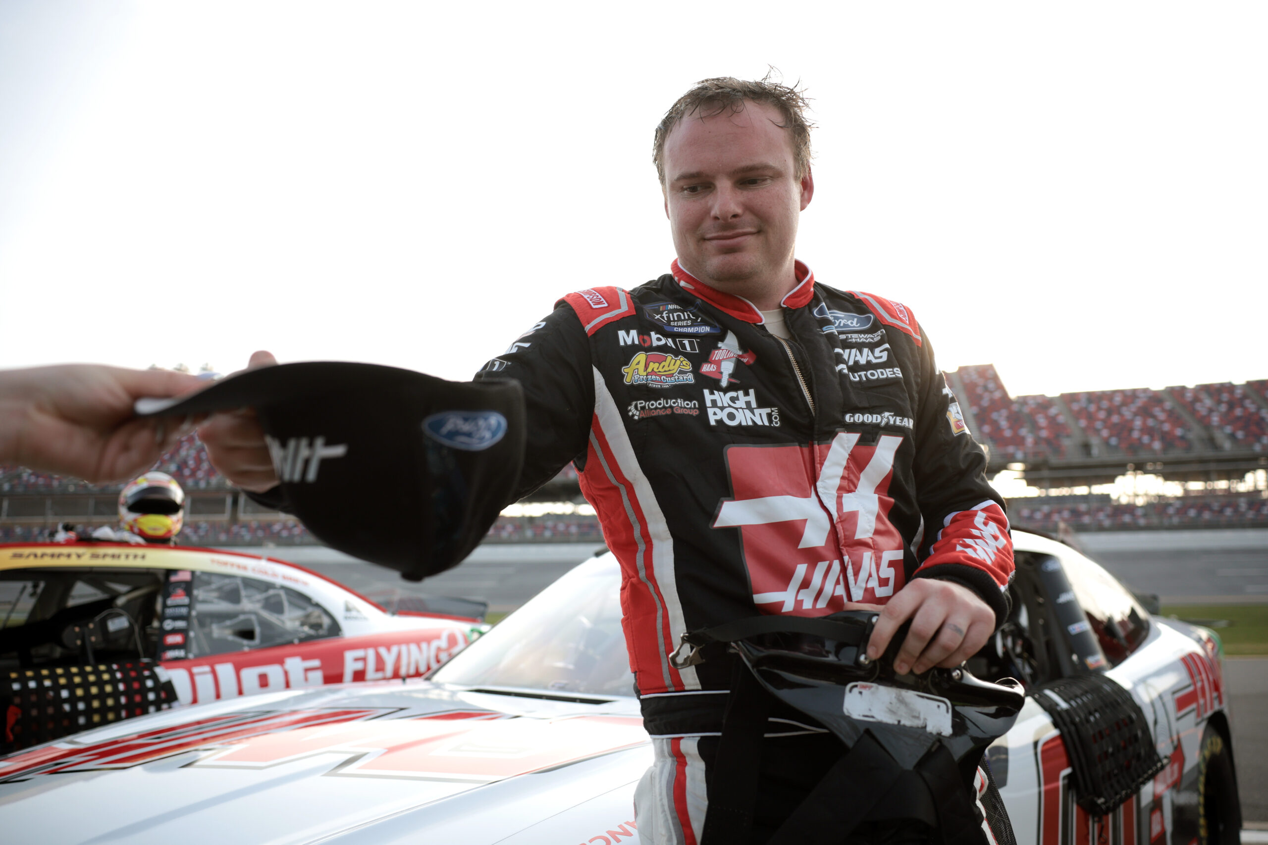 Cole Custer awarded Xfinity Series pole at Darlington after qualifying canceled