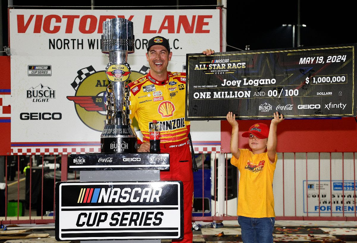 JOEY LOGANO SCORES ALL-STAR WIN AT NORTH WILKESBORO