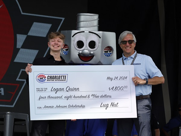 Jimmie Johnson Scholarship Recipients Honored Ahead of Coca-Cola 600