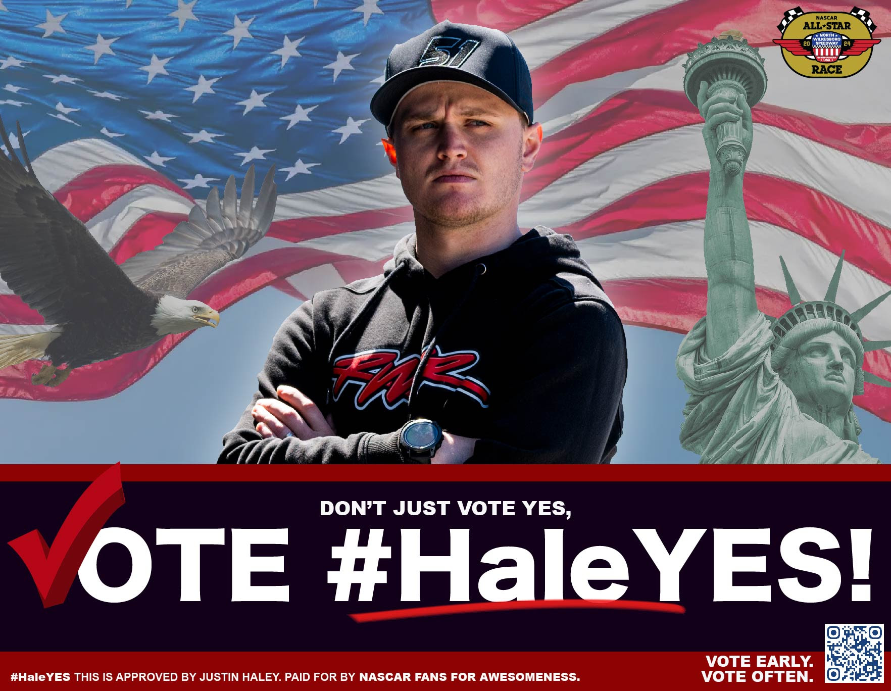 Justin Haley Denounces Fake Electors, Paid Actors