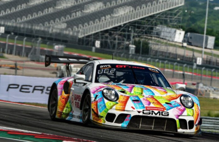 Kyle Washington Secures Season-Best Second-Place GT America Finish Sunday in the No. 32 GMG Racing Porsche 911 GT3 R at COTA