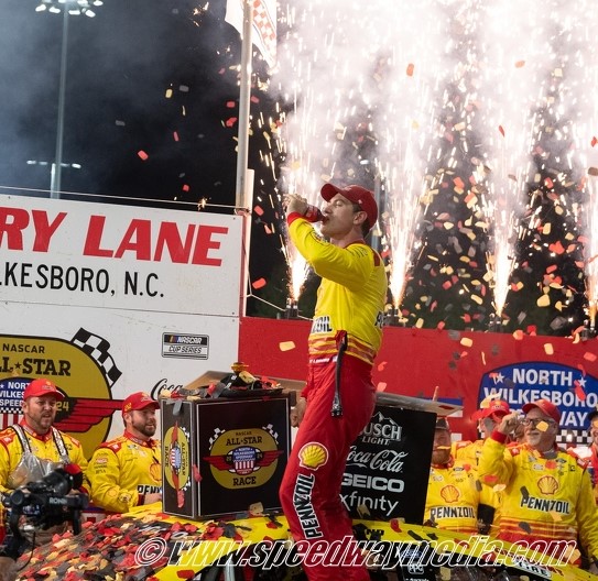 Logano dominates for second All-Star triumph at North Wilkesboro