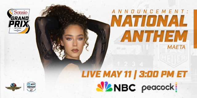 Maeta To Perform National Anthem at Sonsio Grand Prix