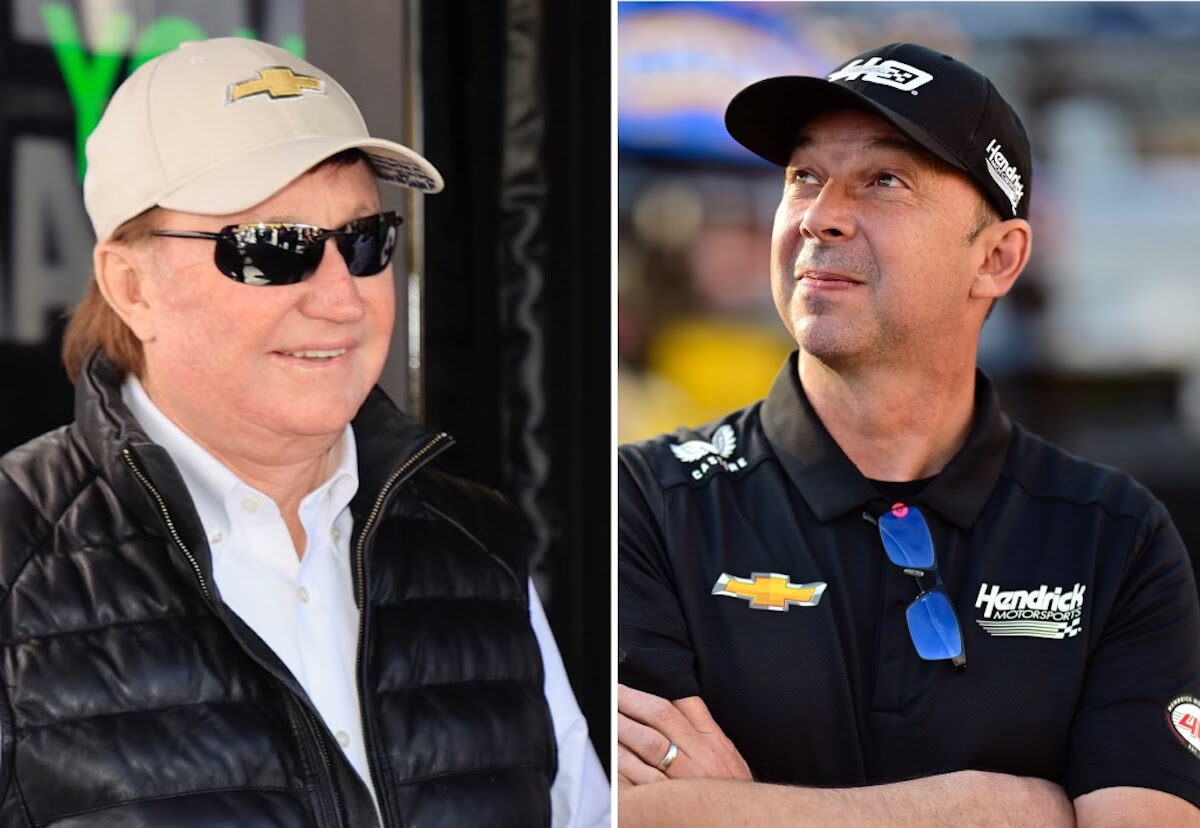 NASCAR Hall of Famers Childress, Knaus Meet With Media Prior To Pre-Race Dignitary Roles